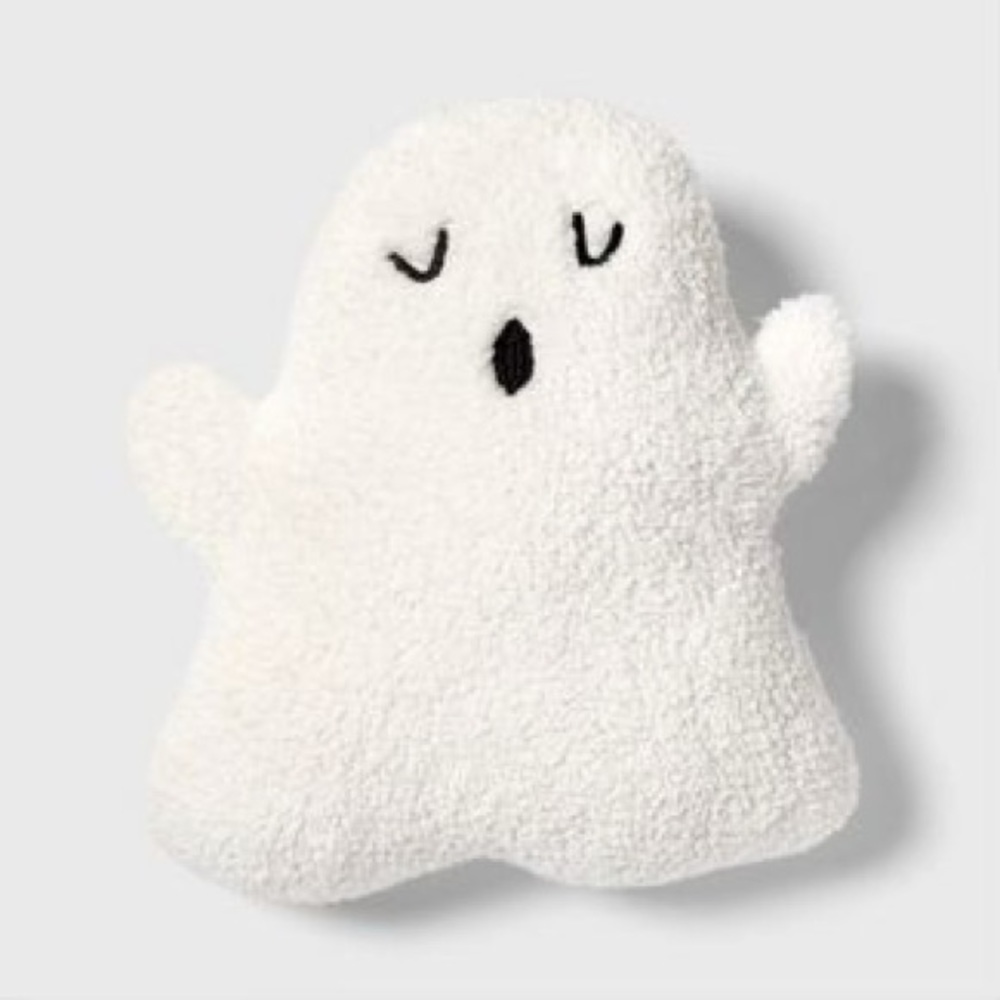 Sherpa Ghost Pillow